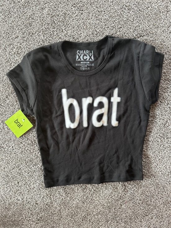 Tops - Brat Charli XCX baby tee